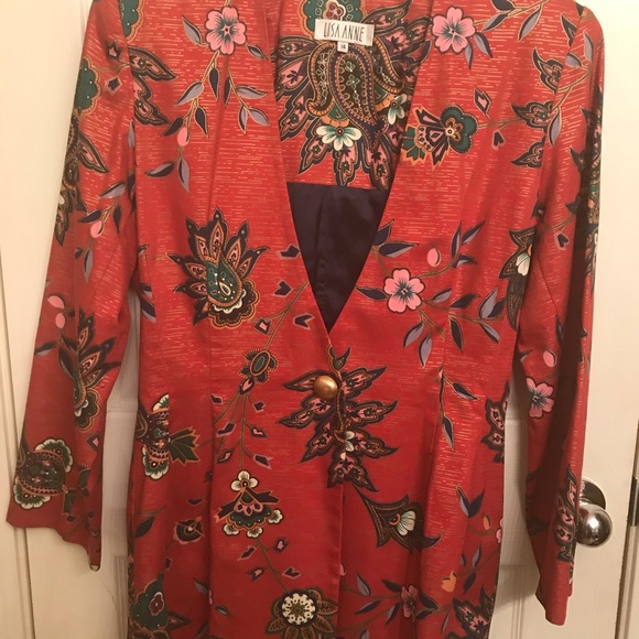 PM10002 Vintage Floral Jacket - Picture 3 of 5